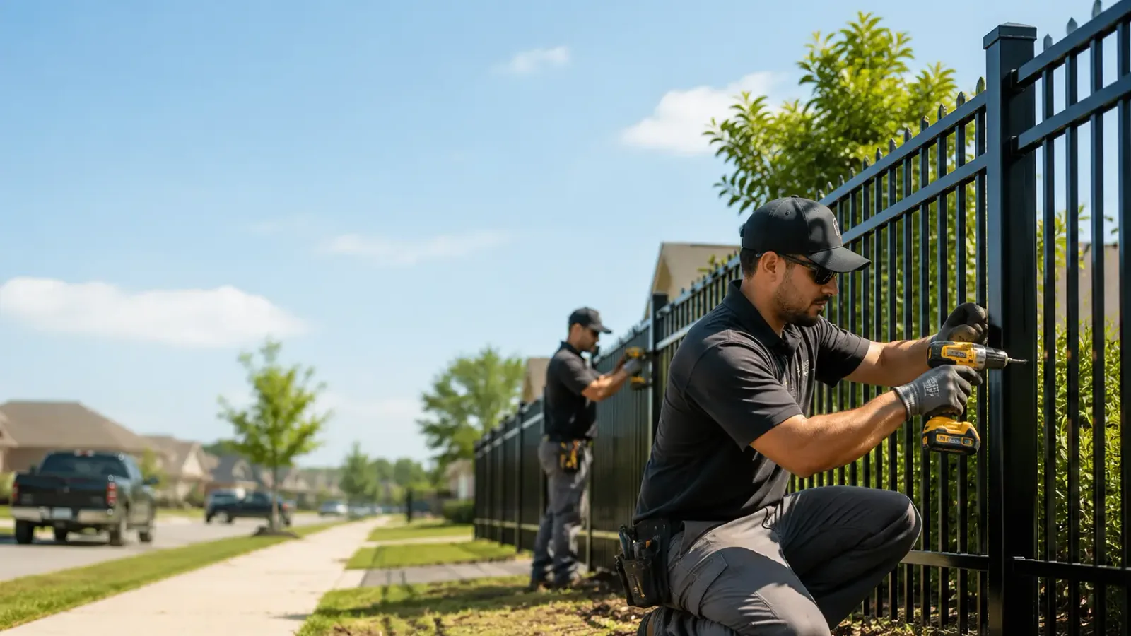 Metal Fence Installation in North Dighton, MA